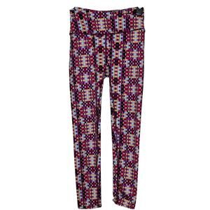 Free People Movement Printed Leggings XS Colorful Geometric Boho Yoga